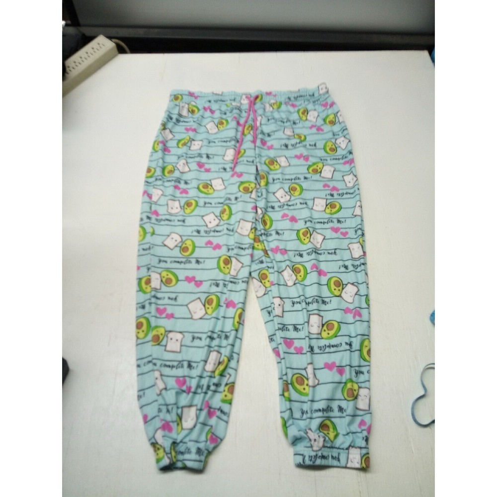 Briefly States XL Avocado Toast You Complete Me Lounge Pant Jogger Pajamas